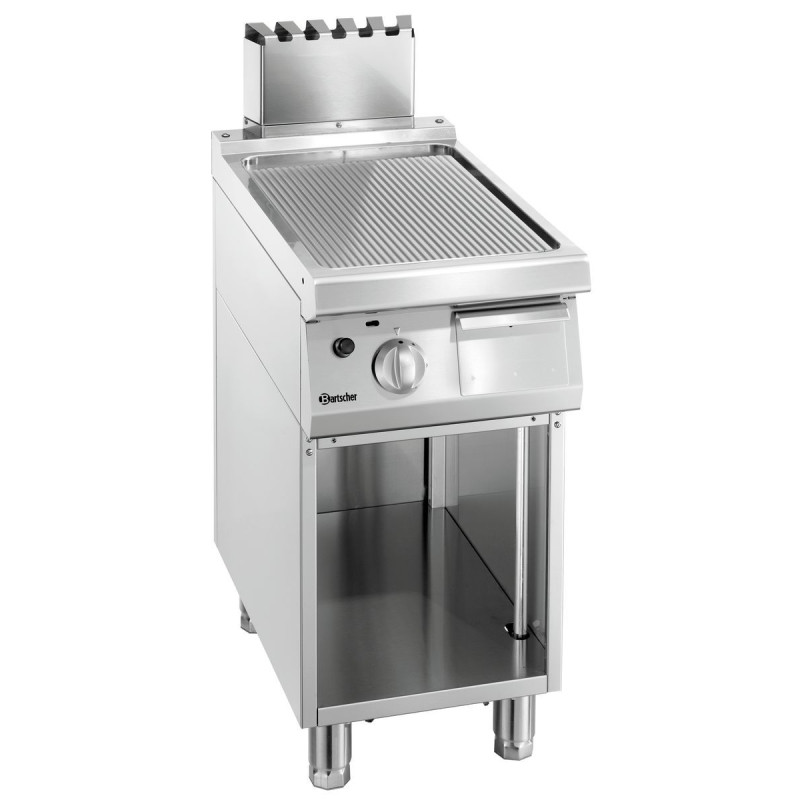 Piastra per Snack Rigata Larghezza 400 mm - Gas Piastra per Snack Rigata Larghezza 400 mm - Gas