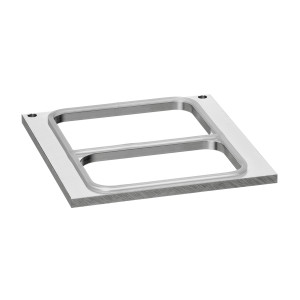 Frame for Embedding 2 Compartments for Semi-Automatic Tray Sealer