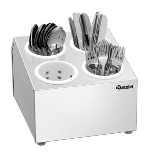 Vassoio per posate per 4 contenitori per posate - Bartscher