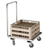 Dish basket trolley TGS100 Bartscher | Robust and practical | Ideal for efficient transport