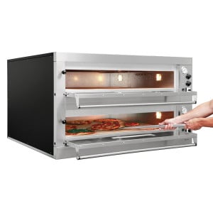 Forno Pizza Bartscher ET205 2BK 1050x1050 - Forno professionale 18 pizze