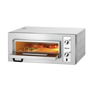 Forno per pizza NT 501 Bartscher: Cottura simultanea di 4 pizze fino a 450 °C