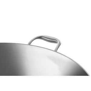 Sauteuse wok professionale Bartscher - Acciaio inossidabile - 22L