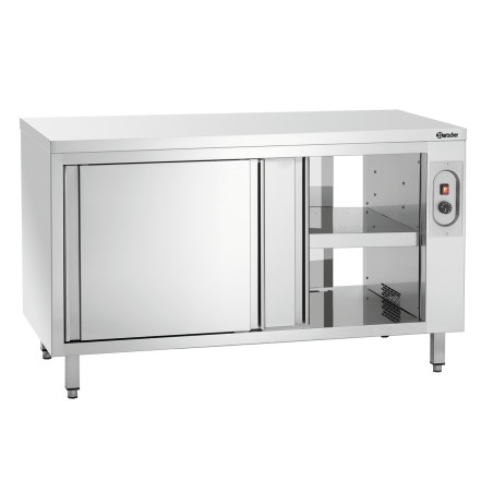 Armadio riscaldante professionale in acciaio inox - Bartscher 1400W