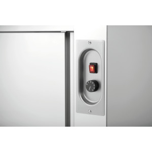 Armadio riscaldante professionale in acciaio inox - Bartscher 1400W