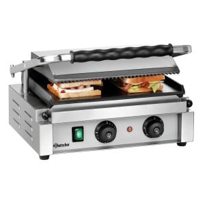 Grill a contatto Panini-T 1GR Bartscher professionale