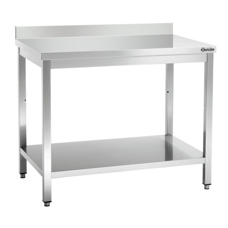 Stainless steel work table L1000, AD, Bartscher | Spacious & robust