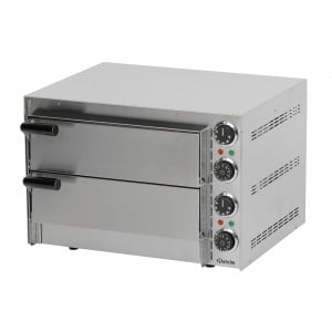 Mini Four Pizza Professionnel avec 2 Enceintes Bartscher 203500