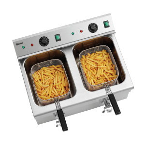 Professional induction fryer 2x8L Bartscher 165119