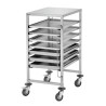 Euronorm Trolley AEN700-6040 Bartscher: Professional storage in catering