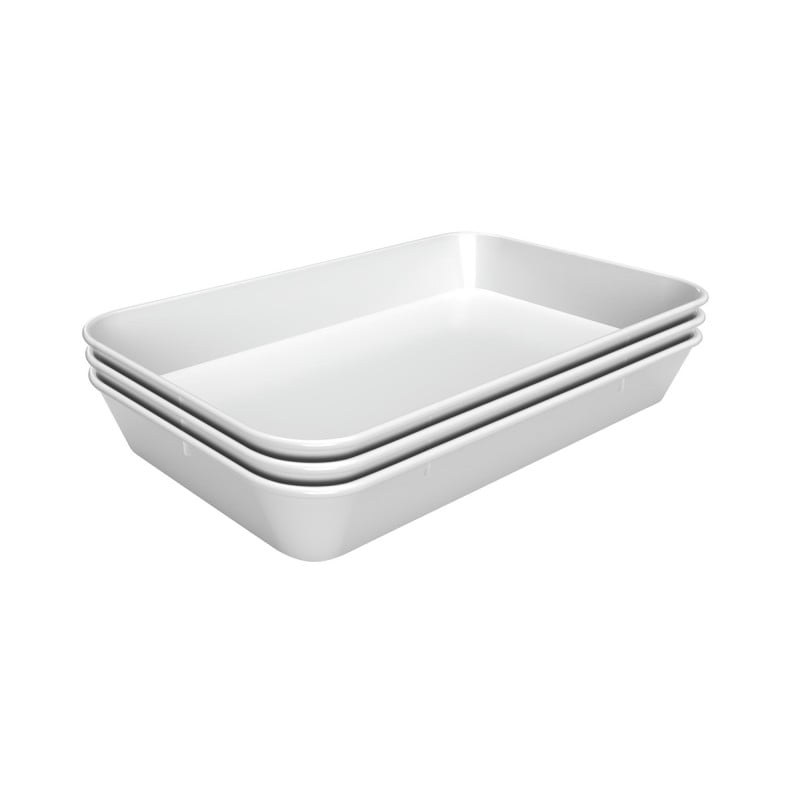 Presentation tray 280x420 in white melamine | Bartscher Presentation tray 280x420 in white melamine | Bartscher