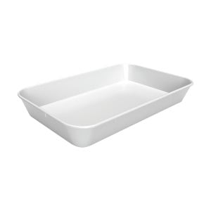 Presentation tray 280x420 in white melamine | Bartscher