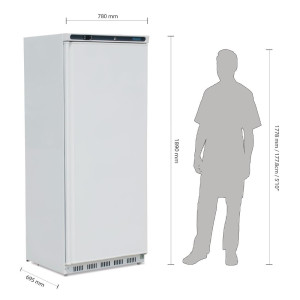 Armoire Réfrigérée Positive Blanche - 600 L