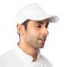 Cappellino da baseball bianco con cinturino regolabile - Taglia unica - Whites Chefs Clothing - Fourniresto