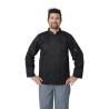 Giacca da cucina unisex nera a maniche lunghe Vegas - Taglia M - Whites Chefs Clothing - Fourniresto