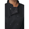 Giacca da cucina unisex nera a maniche lunghe Vegas - Taglia Xs - Whites Chefs Clothing - Fourniresto