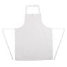 Grembiule Bavaglino Bianco 711 X 656 Mm - Abbigliamento da chef bianco - Fourniresto