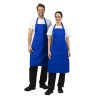 Apron Bib Royal Blue 710 X 970 Mm - Whites Chefs Clothing - Fourniresto