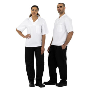 Pantaloni da cucina unisex neri Vegas - Taglia M - Whites Chefs Clothing - Fourniresto