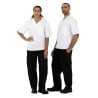 Pantaloni da cucina unisex neri Vegas - Taglia XXL - Whites Chefs Clothing - Fourniresto