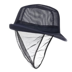 Navy Blue Trilby Hat With Mesh - Size M 570 mm - FourniResto - Fourniresto