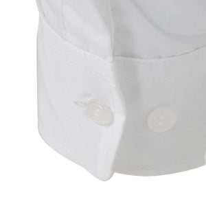 Camicia Mista Bianca a Maniche Lunghe Uniform Works - Taglia S - Chef Works - Fourniresto