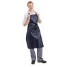 Grembiule Bavaglino Impermeabile Blu 1016 X 711 Mm - Whites Chefs Clothing - Fourniresto