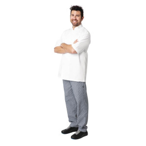 Veste De Cuisine Mixte Blanche Montreal Cool Vent - Taille S - Chef Works - Fourniresto