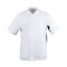 Giacca da cucina unisex bianca Nevada - Taglia L - Abbigliamento per chef Whites - Fourniresto