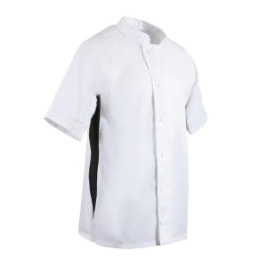 Giacca da cucina unisex bianca Nevada - Taglia L - Abbigliamento per chef Whites - Fourniresto