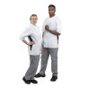 Giacca da cucina unisex bianca Nevada - Taglia L - Abbigliamento per chef Whites - Fourniresto