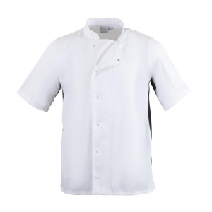 Giacca da cucina unisex bianca Nevada - Taglia XL - Abbigliamento per chef Whites - Fourniresto