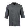 Giacca da cucina unisex grigia - Taglia L - Chef Works - Fourniresto