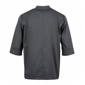 Giacca da cucina unisex grigia - Taglia L - Chef Works - Fourniresto