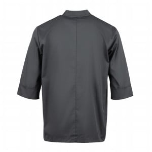 Veste De Cuisine Mixte Grise - Taille L - Chef Works - Fourniresto