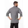 Veste De Cuisine Mixte Grise - Taille M - Chef Works - Fourniresto