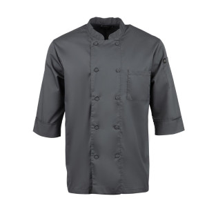 Giacca da cucina unisex grigia - Taglia XXL - Chef Works - Fourniresto