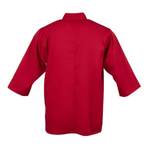 Giacca da cucina unisex rossa - Taglia L - Chef Works - Fourniresto