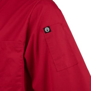 Unisex Red Kitchen Jacket - Size XL - Chef Works - Fourniresto