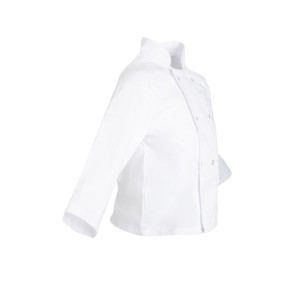 Giacca da cucina bianca per bambini - Taglia S/M 5/7 anni - Abbigliamento da chef bianco - Fourniresto