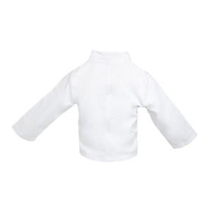 Giacca da cucina bianca per bambini - Taglia S/M 5/7 anni - Abbigliamento da chef bianco - Fourniresto