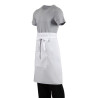 Grembiule da cameriere standard bianco 1000 x 700 mm - Abbigliamento da chef Whites - Fourniresto