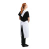 Grembiule da cameriere standard bianco 1000 x 700 mm - Abbigliamento da chef Whites - Fourniresto