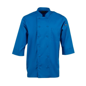 Giacca da cucina unisex blu - Taglia L - Chef Works - Fourniresto