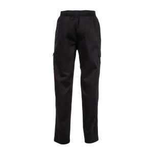 Pantaloni da cucina unisex Fit Cargo neri - Taglia L - Chef Works - Fourniresto