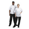 Giacca da cucina bianca a maniche corte Boston - Taglia S - Whites Chefs Clothing - Fourniresto