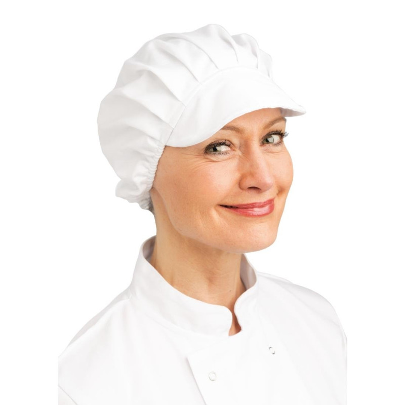 Charlotte Blanche En Polycoton - Taille Unique - Whites Chefs Clothing - Fourniresto

White Poly Cotton Chef Hat - One Size Fits