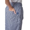 Pantaloni da cucina unisex Vegas a quadretti blu e bianchi - Taglia L - Whites Chefs Clothing - Fourniresto