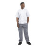 Pantaloni da cucina unisex Vegas a quadretti blu e bianchi - Taglia M - Whites Chefs Clothing - Fourniresto