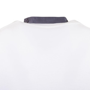 Grembiule da cameriere Collo a V Grigio Antracite in Policotone 838 x 698 mm - Whites Chefs Clothing - Fourniresto